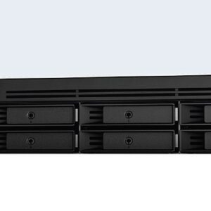 Synology RackStation RS1221RP+ 8 Bay AMD RyzenTM V1500B quad-core 2.2 GHz 4G DDR4 Hot swappable 2xUSB 3.2xExpansion port 2U 4 x 1GbE 1x4-lanex8 slot