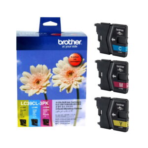 Brother LC-39 Colour Value Pack 1 x Cyan, 1 x Magenta, 1 x Yellow