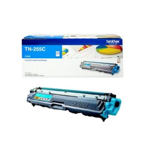 Brother TN-255C - CYAN HIGH YIELD TONER CARTRIDGE TO SUIT HL-3150CDN/3170CDW/MFC-9140CDN/9330CDW/9335CDW/9340CDW /DCP-9015CDW(2,200 Pages)