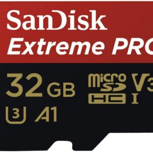 SanDisk Extreme Pro 32GB microSD SDHC SQXCG 100MB/s 90MB/s V30 U3 C10 UHS-1 4K UHD Shock temperature water & X-ray proof with SD Adaptor >16GB