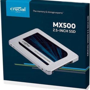 Crucial MX500 1TB 2.5' SATA SSD - 560/510 MB/s 90/95K IOPS 360TBW AES 256bit Encryption Acronis True Image Cloning 5yr alt~MZ-77E1T0BW