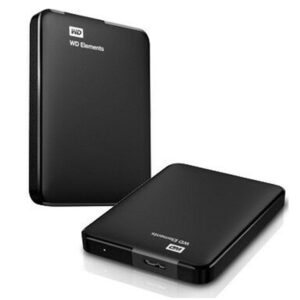 Western Digital WD Elements 4TB USB 3.0 2.5' Portable External Hard Drive - Slim Light Durable Shock Proof Black Plug & Play NTFS for Windows 10/8.1/7