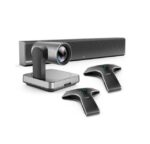 Yealink UVC84 BYOD Teams Video Conference Kit For Medium and Large Rooms, 1x UVC84, MSpeaker II, 2x VCM34 Microphones, Cost-Effective Solution EOL