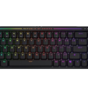 ASUS ROG Falchion Ace HFX 65% Compact Gaming Keyboard, Magnetic Switches,  Interactive Touch Panel, Dual USB-C Ports