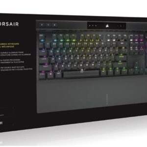 Corsair K70 RGB PRO Mechanical Gaming Keyboard, Backlit RGB LED, CHERRY MX Brown, Black, Black PBT Keycaps, Professional Gaming