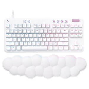 (LS) Logitech G713 Wired Ten-Keyless Mechanical Gaming Keyboard White Linear Switch TKL