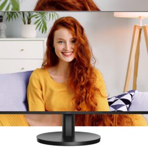 AOC 23.8' IPS 1ms 100hz, Ultra Slim, Speakers, Flicker Free, FHD 1080, VGA, HDMI. VESA 100 x 100, Earphone.Low Blue,  Office Home Monitor