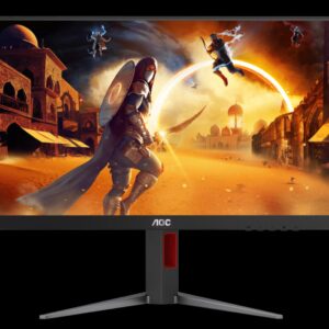AOC 23.8' IPS, FHD 1080, Adaptive Sync,1ms, 180Hz , HDR10, 1x HDMI 2.0, 1x DP 1.4, Borderless, Height Adjustable Stand, VESA 100X100mm