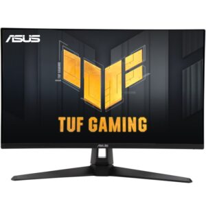 ASUS VG27AQ1A 27' TUF Gaming Monitor, WQHD (2560 x 1440), IPS, 170Hz (Above 144Hz), 1ms MPRT, Extreme Low Motion Blur, G-SYNC