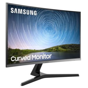 Samsung R500 32'/31.5' FHD 75Hz FreeSync Curved Gaming Monitor 1920x1080 4ms 16.7M 1500R Tilt VESA HDMI D-Sub Bezeless Game Mode Flicker Free