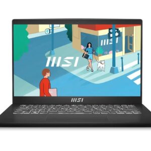 (Commercial) MSI Modern Series Notebook 15.6' FHD Intel Raptor Lake i5-1335U Onboard DDR4 16GB 512GB SSD Windows11 Pro Intel Iris Xe Graphics