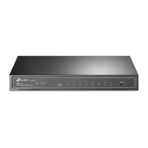 TP-Link TL-SG2008 JetStream 8-Port Gigabit Smart Switch PORT: 8× Gigabit RJ45 Ports: Desktop Steel Case, Static Routing,Omada